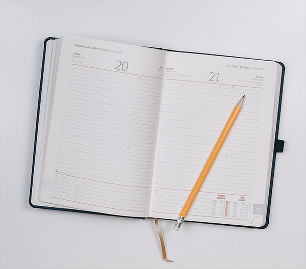 Image of a note and pencil
